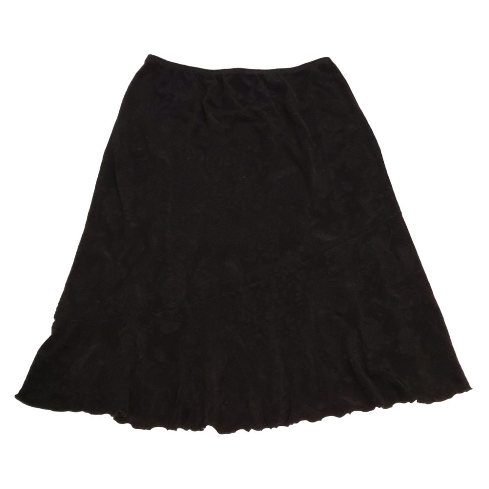 Carol Rose Black Midi Skirt